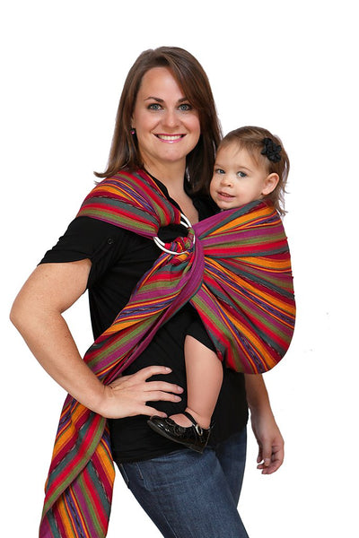 Baby Slings Maya Wrap Reviews Maya Wrap Bright Stripe Lightly