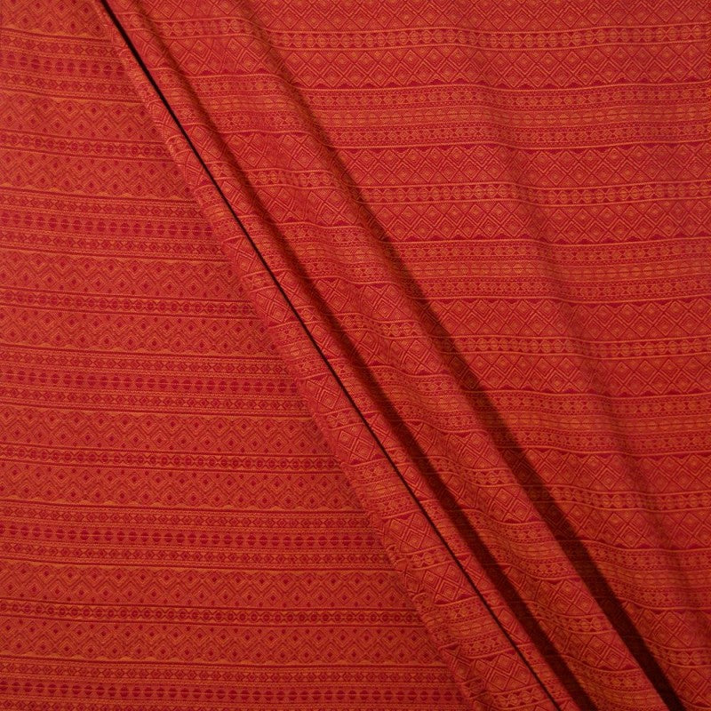 DIDYMOS Prima Ruby-Mandarin Organic Cotton Woven Wrap