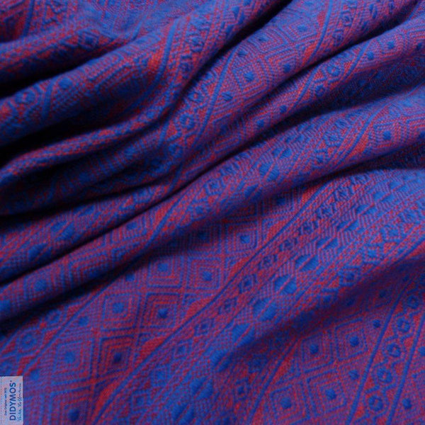 DIDYMOS Kobalt-Rouge Hemp Blend Woven Wrap – Woven Wraps