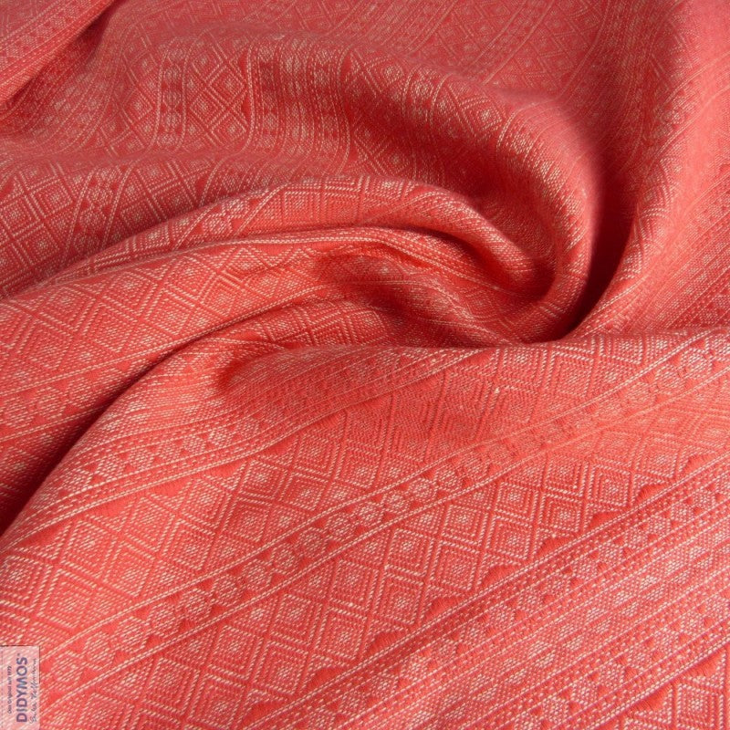 DIDYMOS Prima Corallina Hemp Blend Woven Wrap