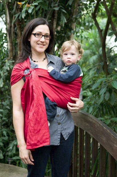 Comfy joey deals linen ring sling